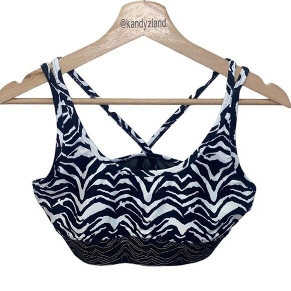 Other - PRISMSPORT Black Zebra Sports Bra